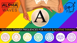 3HR ALPHA Binaural Beats Singing Bowl Chakra Frequencies Compilation | For Focus & Positive Thinking