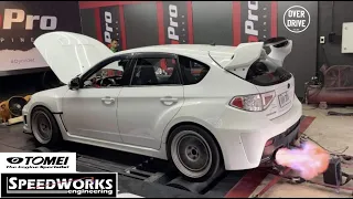 Subaru Impreza WRX STi Tomei Expreme Ti | Pops n Bangs Dyno Run by Speedworks