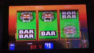 Super Jackpot Double Lion @ Kickapoo Lucky Eagle @FJslots956