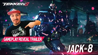 Tekken 8 JACK-8 Gameplay Trailer is MAGNIFICENT  - Roo Kang Reaction