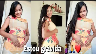 ESTOU GRÁVIDA! *DESCOBRINDO A GRAVIDEZ*🤰🏻 Chorei muito😭❤