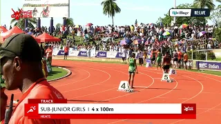 Re:Live Heats | Sub Junior Girls 4x100m Heat 1 | Day 3