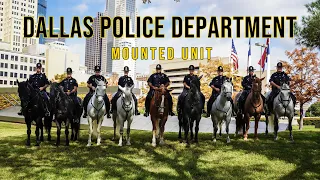 Dallas PD | Mounted Unit Makes Strides Into History