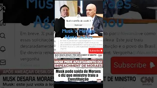 Musk X Moraes agora inchou #motivação #proposito #foco #objetivos #mentalidadedesuces #noticias