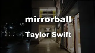 Karaoke♬ mirrorball - Taylor Swift 【No Guide Melody】 Instrumental