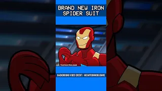 IRON MAN MADE SPIDEY A NEW SUIT !! #shorts #youtubeshorts