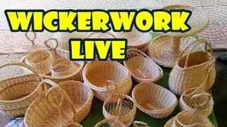 ✅КОРЗИНКИ (BASKETS) / ДЕНЬ.8 ➤ПЛЕТЕНИЕ ИЗ ЛОЗЫ / WEAVING FROM WILLOW / WICKERWORK LIVE