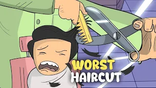 Worst Hair Cut Of My Life - Hardtoonz | Hindi Storytime Animation