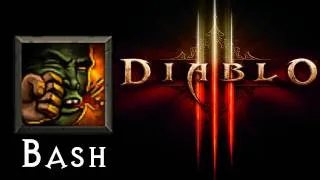 Diablo 3 Beta - Bash (Barbarian Skills)