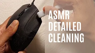 Soothing Detailed Mouse Cleaning ASMR | Relaxing Whisper & Soft Brush Sounds