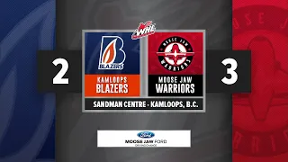Moose Jaw Ford Highlights: Warriors (3) @ Kamloops (2) - Nov. 25