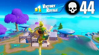 44 Elimination Solo vs Squads Win (Fortnite Chapter 3 Full Gameplay Season 3)