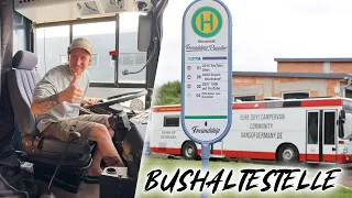 Wir sind Umgezogen! Die Finale Bushaltestelle für unser Linienbus Tinyhouse 😍 Freundships Woche 9/24