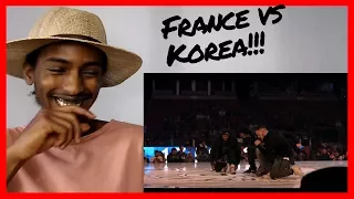 K.O.D World Cup 2016 Final Hip Hop KOREA/FRANCE - Les Twins, Waydi, Boubou - Criminalz Crew Reaction