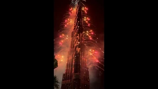 Dubai Fireworks | Dubai New Year's | Burj Khalifa | Burj Al Arab | Atlantis | UAE