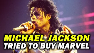 👀The time when Michael Jackson tried to buy Marvel... #shorts