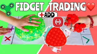 FIDGET TRADING - RED ❤️ VS GREEN 💚 *SHE SCAMMED ME* 😡