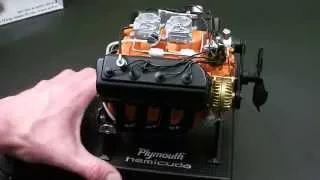 Revell 1/6 Plymouth 426 HEMI Cuda Engine Completed Build