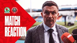 Paul Heckingbottom | Post-Match Reaction | Blackburn Rovers 1-0 Sheffield United