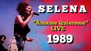 Selena y los Dinos Ámame quiereme (LIVE 1989)