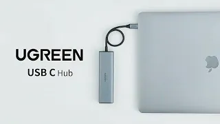 Лучший USB-C Hub для MacBook на M1 Ugreen 7 in 1  - тест портов и скорости подключения сети