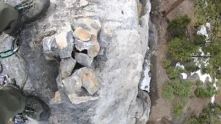 top rock fall