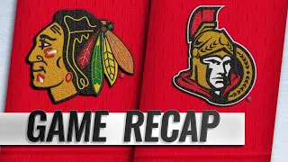 Kane's OT winner lifts Blackhawks past Senators, 4-3