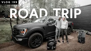 FIRST Road Trip in the F-150 XLT To Mount Tremblant | Modern Cabin | River Kayaking! Vlog 199