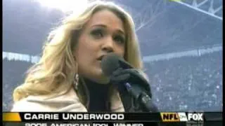 Carrie Underwood's National Anthem