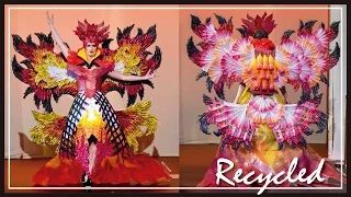 How I made this dress using recycled garbage!