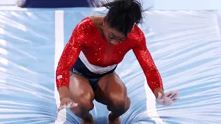 Simone Biles VT team final Tokyo 2020