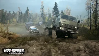 Spintires The Original Game | Прохождение карты Равнины