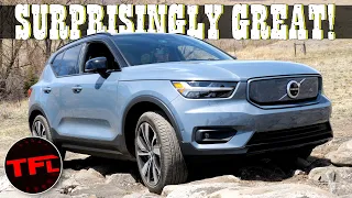 The 2022 Volvo XC40 RECHARGE Is a Shockingly Awesome EV Off-Roader Because....