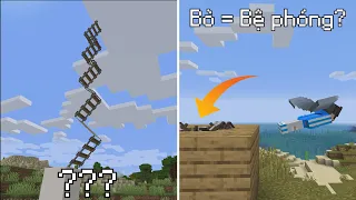 Những Điều ĐIÊN RỒ Mà Có Thể Các Bạn Chưa Bao Giờ Nghĩ Tới Trong Minecraft...