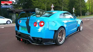 100+ Nissan GT-R leaving Europe's Biggest GT-R Meet!