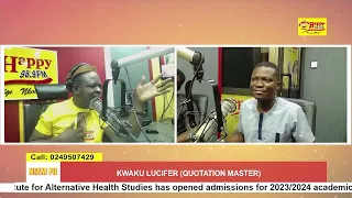 Live: #NsemPii with Kwaku Lucifer on Consequences of sleeping with married women 14/09/2023