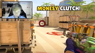 M0NESY Magnificent Clutch to win the Round! ELIGE Ace! Counter Strike 2 CS2 Highlights!