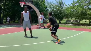 Jalen Grant SUMMER 22 INTENSE WORKOUT… Handle and Combo Grind…