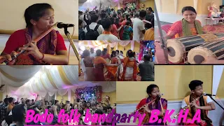 Bodo folk music band party//mix bodo song//B.K.H.A.2023