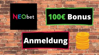 Neobet | Anmeldung - Bonus | Wettanbieter