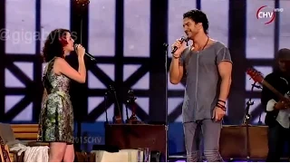 Ricardo Arjona y Gaby Moreno en Viña del Mar