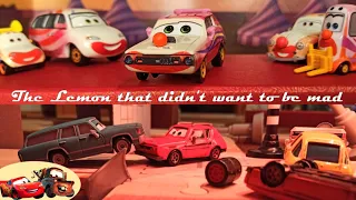 The Lemon that didn't want to be mad |Disney Cars on the Road Greebles & Cars 2 Tyler Gremlin Review