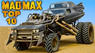 TOP 10 Cars From MAD MAX Fury Road and the New Movie 'Furiosa'