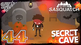 THE SPOOKY CAVE LAIR 🎃 | Sneaky Sasquatch - Ep 44