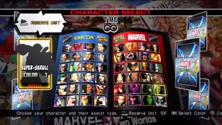 Ultimate Marvel vs. Capcom 3 COMPLETE 48 Character Roster