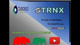 $TRNX: Taronis Technology Town-hall Recap