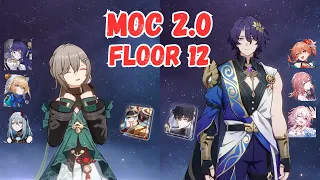 Dr. Ratio & 4 Star | Guinaifen Solo Rescue | MOC 2.0 Floor 12 | Honkai: Star Rail