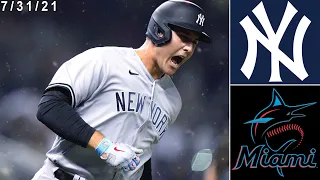 New York Yankees Highlights: vs Miami Marlins | 7/31/21