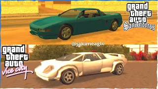 GTA Vice City vs GTA San Andreas (Infernus Comparison)