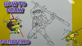 How To Draw Donatello | TMNT Mutant Mayham | Step by Step #drawing #tmnt